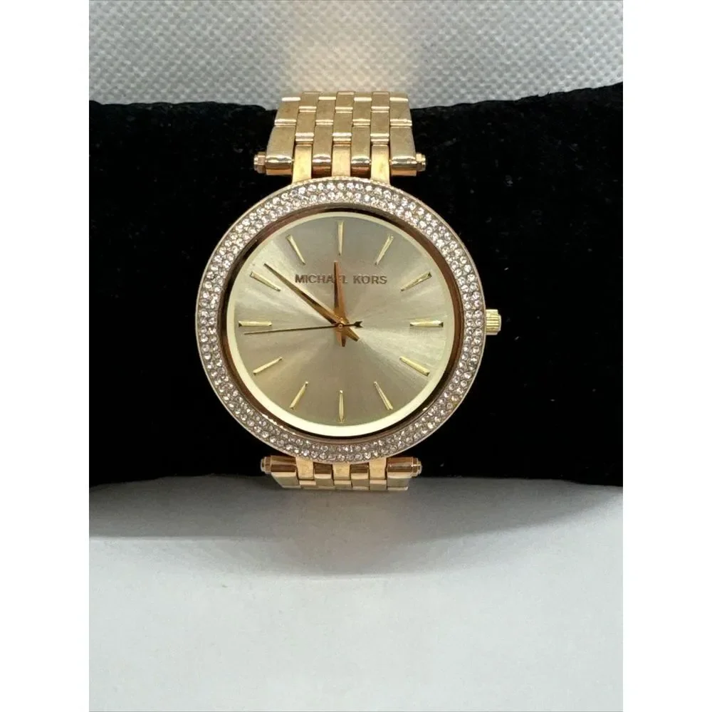 Michael Kors Darci MK3191 Women's Gold Stainless Steel Analog Dial Watch JNA421